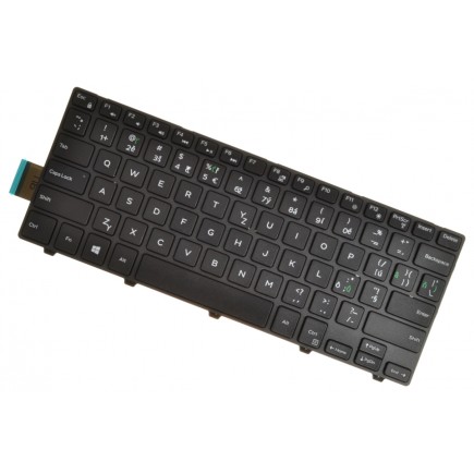 Dell Vostro 14 5459 Laptop Tastatur, mit Rahmen, schwarz CZ / SK