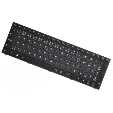 Lenovo Z51-70 Laptop Tastatur, mit Rahmen, schwarz CZ / SK