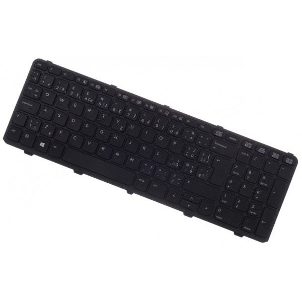 Kompatibilní HP 768787-001 Laptop Tastatur, mit Rahmen, schwarz CZ / SK