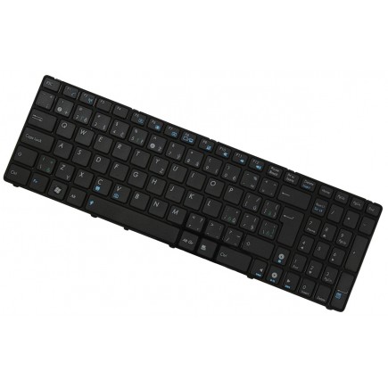 Asus  K73TK Laptop Tastatur, mit Rahmen, schwarz CZ / SK
