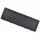 Kompatibilní HP 721953-001 Laptop Tastatur, mit Rahmen, schwarz CZ / SK