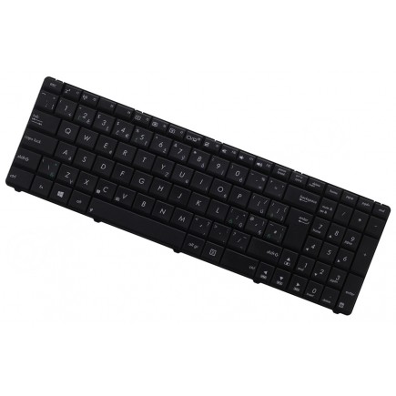Asus  K73TK Laptop Tastatur, mit Rahmen, schwarz CZ / SK