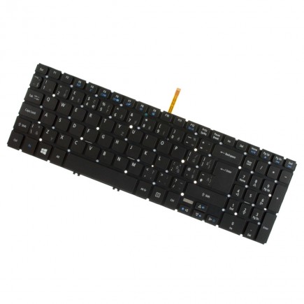 Acer Aspire V7-582PG-54214G1.02Ttkk Laptop Tastatur, tschechisch ohne Rahmen, Hintergrundbeleuchtete 