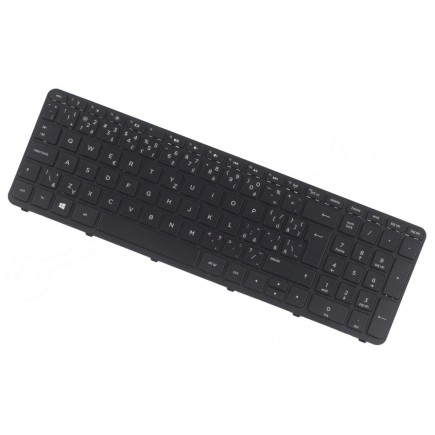 HP Pavilion 15-E016NR  Laptop Tastatur, mit Rahmen, schwarz CZ / SK