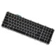 HP Pavilion Touchsmart 17-J117C Laptop Tastatur, CZ / SK Silber, Hintergrundbeleuchtete 