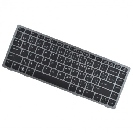 HP EliteBook 8470p Laptop Tastatur, Silberrahmen CZ/SK