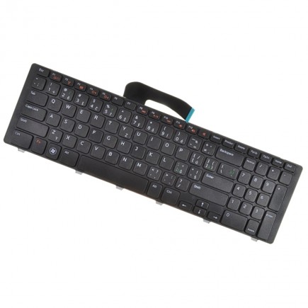 Dell Inspiron 17R 7720SE Laptop Tastatur, mit Rahmen, schwarz CZ / SK