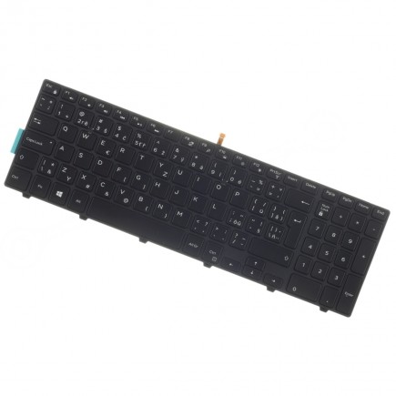 Dell kompatibilní 0G7P48 Laptop Tastatur, CZ/SK Schwarze, Hintergrundbeleuchtete 