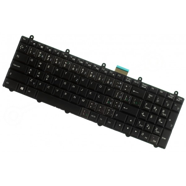 MSI MS-16F33 Laptop Tastatur, CZ/SK Schwarze, Hintergrundbeleuchtete 