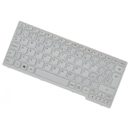 Lenovo IdeaPad S215 Laptop Tastatur weiß, mit Rahmen CZ/SK