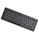 HP EliteBook 745 G3 Laptop Tastatur, CZ / SK Silberner Rahmen, hintergrundbeleuchtete