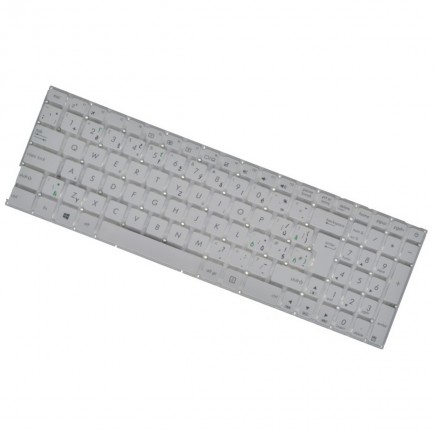 Asus F540S Laptop Tastatur, CZ/SK Weiß Ohne Rahmen