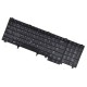 Dell  Latitude E6520 Laptop Tastatur, CZ/SK Schwarze trackpoint