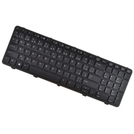 HP ProBook 650 G1 Laptop Tastatur, mit Rahmen, schwarz CZ / SK