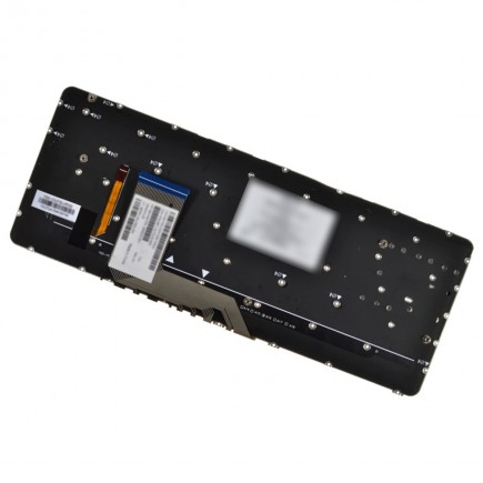 HP Spectre 13 Laptop Tastatur, CZ / SK Silber, ohne Rahmen, Hintergrundbeleuchtete 