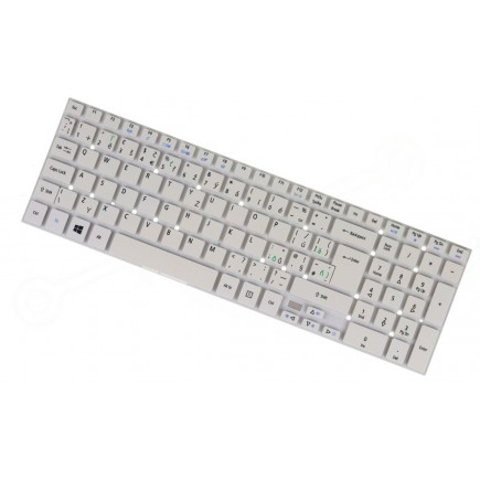 Acer Aspire V3-572G Laptop Tastatur, CZ/SK Weiß Ohne Rahmen