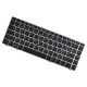 HP ProBook 6460b Laptop Tastatur, Silberrahmen CZ/SK, Trackpoint