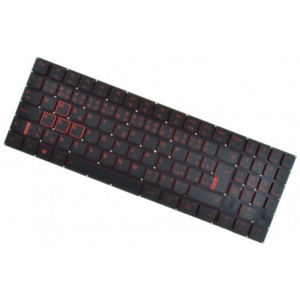 Lenovo IdeaPad Y520-15ikbn Legion Laptop Tastatur, tschechisch ohne Rahmen, Hintergrundbeleuchtete 