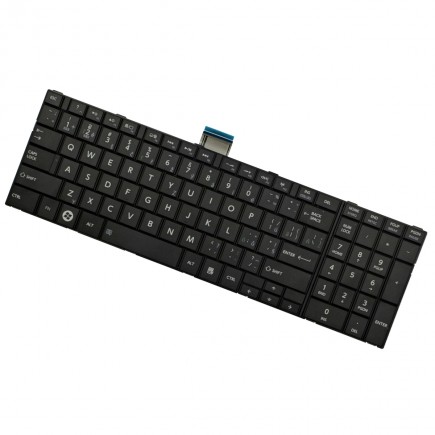 Toshiba Satellite c855-s5355 Laptop Tastatur, mit Rahmen, schwarz CZ / SK