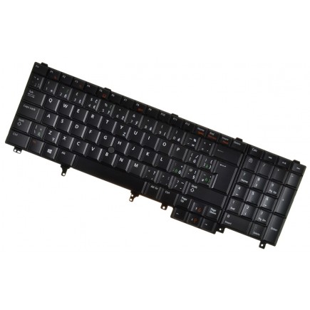 Kompatibilní Dell CDXTC Laptop Tastatur, CZ/SK Schwarze trackpoint