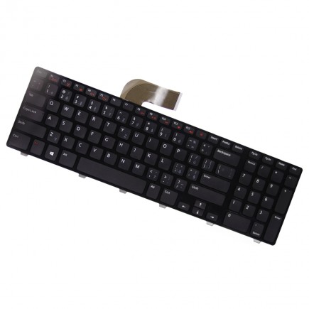 Dell kompatibilní 00C6JT Laptop Tastatur, mit Rahmen, schwarz CZ / SK