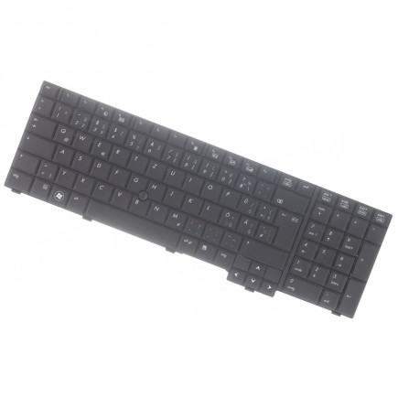 HP EliteBook 8740w Laptop Tastatur, CZ/DE Schwarze trackpoint