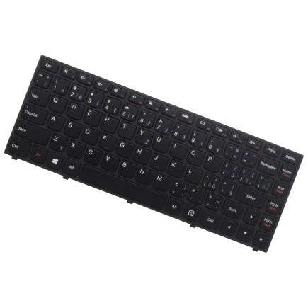 Kompatibilní Lenovo V127920FK1 Laptop Tastatur, mit Rahmen, schwarz CZ / SK