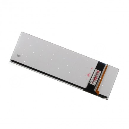 Asus N750Y47JV-SL Laptop Tastatur, CZ / SK Silber, ohne Rahmen, Hintergrundbeleuchtete 