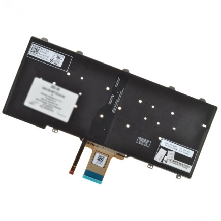 Dell Latitude E7270 Laptop Tastatur, CZ/DE ohne Rahmen, Hintergrundbeleuchtete 
