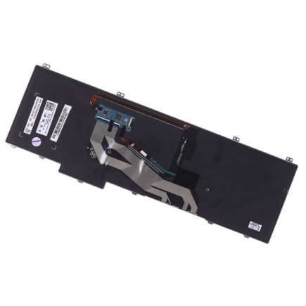 Dell kompatibilní 00MX8J Laptop Tastatur, CZ / SK Schwarze, Hintergrundbeleuchtet, Trackpoint