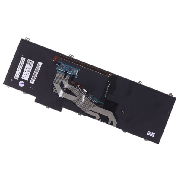 Dell kompatibilní 0F63X6 Laptop Tastatur, CZ / SK Schwarze, Hintergrundbeleuchtet, Trackpoint