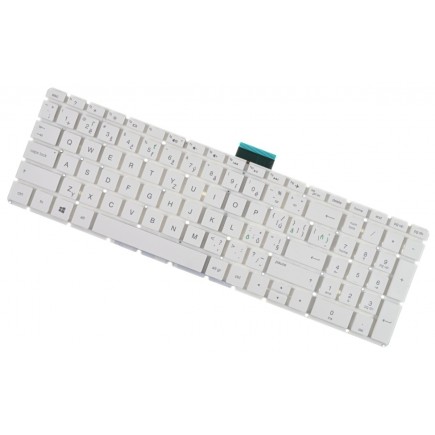 HP 15-BS026UR Laptop Tastatur, CZ/SK Weiß Ohne Rahmen