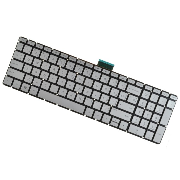 HP ENVY 17-AE Laptop Tastatur, CZ / SK Silber, ohne Rahmen, Hintergrundbeleuchtete 