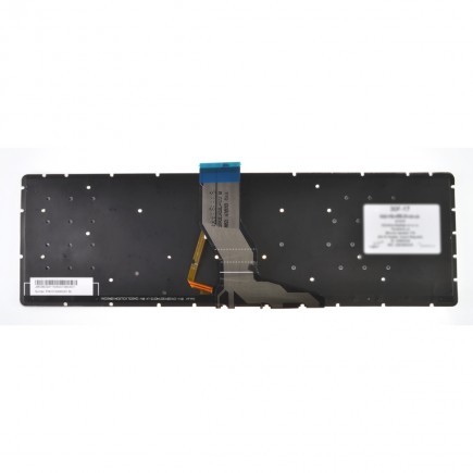 HP Pavilion 15-BC003NO Laptop Tastatur, CZ / SK Silber, ohne Rahmen, Hintergrundbeleuchtete 