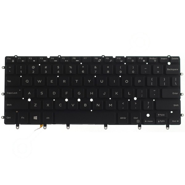 Dell Inspiron 15 (7547) Laptop Tastatur, US ohne Rahmen, Hintergrundbeleuchtete 