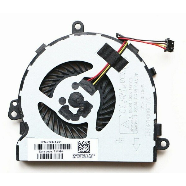 Laptop-Lüfter/Kühler HP 15-DA0000TU