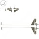 Kompatibilní 13GNLF10M02X Scharniere für Notebook