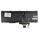 Dell Latitude 5511 Laptop Tastatur, ohne Rahmen, schwarz CZ/SK, mit Hintergrundbeleuchtung