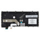 Lenovo ThinkPad Yoga 370 Laptop Tastatur, CZ / SK, Silber, Hintergrundbeleuchtete, mit Rahmen