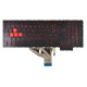 HP Omen 15-CE008NW Laptop Tastatur, ohne Rahmen, schwarz CZ/SK, mit Hintergrundbeleuchtung