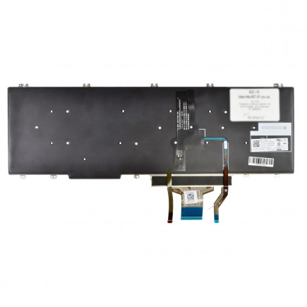 Dell Precision 15 7540 Laptop Tastatur, ohne Rahmen, schwarz CZ/SK, mit Hintergrundbeleuchtung