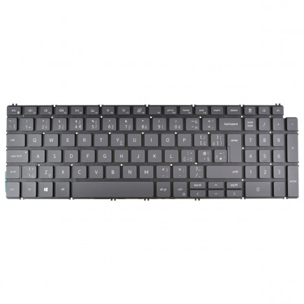 Dell Vostro 15 (7590) Laptop Tastatur, ohne Rahmen, schwarz CZ/SK, mit Hintergrundbeleuchtung
