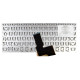 Lenovo IdeaPad 1-14IGL05 Laptop Tastatur, tschechisch schwarz, ohne Rahmen, ohne Hintergrundbeleuchtung