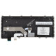 Lenovo ThinkPad Yoga 260 Laptop Tastatur, CZ / SK Schwarz, Hintergrundbeleuchtete, mit Rahmen 