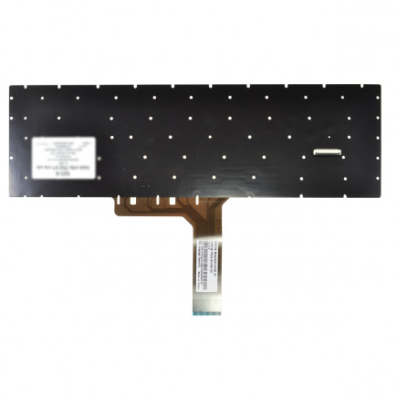 MSI GE73 8RE Laptop Tastatur, ohne Rahmen, shwarz CZ/SK, mit Hintergrundbeleuchtung