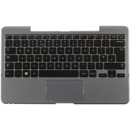 Kompatibilní BA59-03527C Laptop Tastatur, CZ / SK Schwarze, Palmprest, Ohne touchpad