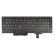 Lenovo ThinkPad T570 Laptop Tastatur, CZ / SK Schwarz, ohne Hintergrundbeleuchtung, mit Rahmen