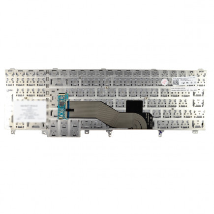 Dell Latitude E5520M Laptop Tastatur, CZ / SK Schwarz, ohne Hintergrundbeleuchtung, mit Rahmen