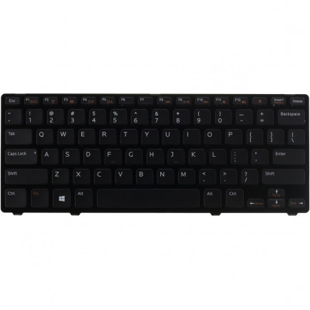 Dell Inspiron 13Z Laptop Tastatur, CZ / SK Schwarz, ohne Hintergrundbeleuchtung, mit Rahmen