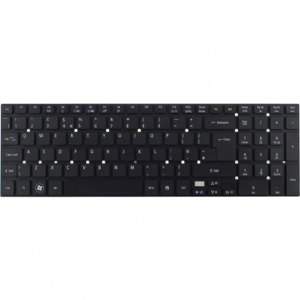 Gateway NV52L06U Laptop Tastatur, tschechisch schwarz, ohne Rahmen, ohne Hintergrundbeleuchtung